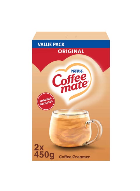 Original Non Dairy Coffee Creamer Bag In Box 450grams Pack of 2