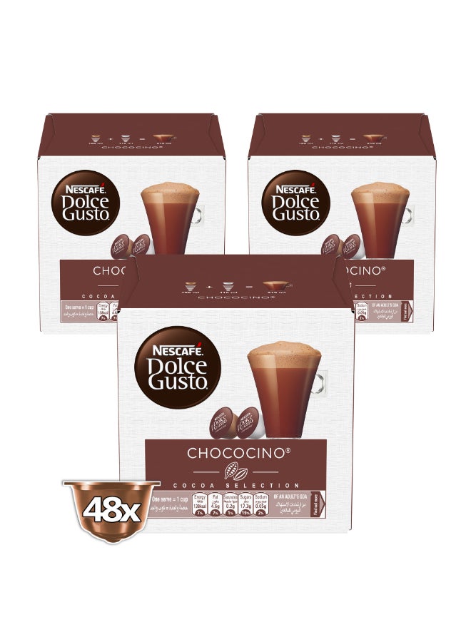 Nescafe 16 Dulce Gusto Capsules Chococino 256grams Pack of 3 - Image 2