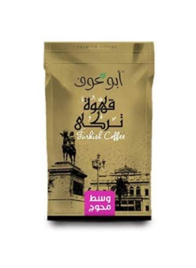 سعر ومواصفات أبو عوف قهوة تركي وسط محوج ومحمص 200جرام (N28727385A) على Noon EG