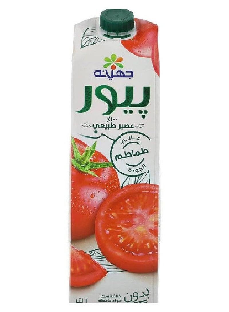جهينه عصير طماطم بيور 1لترات - Image 1