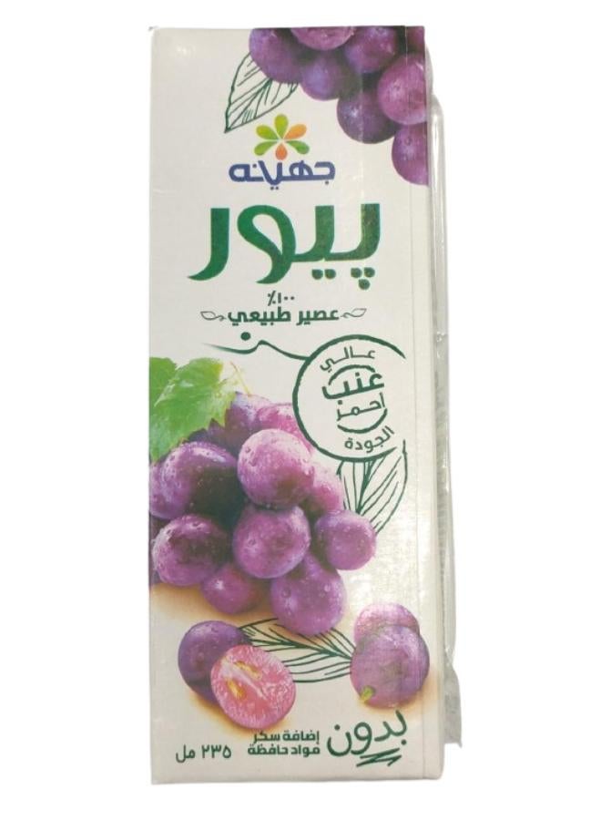 عصير العنب الأحمر 235ملليلتر