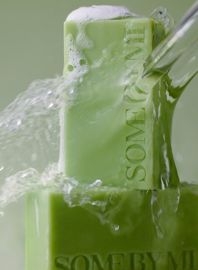Some by Mi - Aha.Bha.Pha 30Days Miracle Cleansing Bar Green 106grams - Image 1