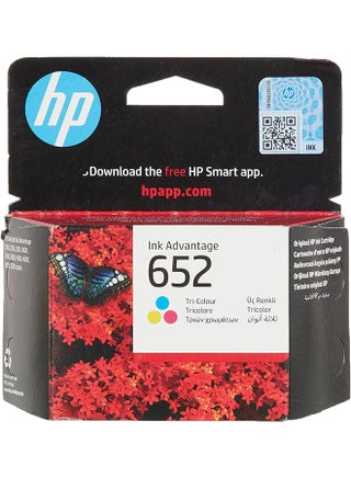 652 F6V24AE Original Ink Advantage Cartridge Multicolour - view 2