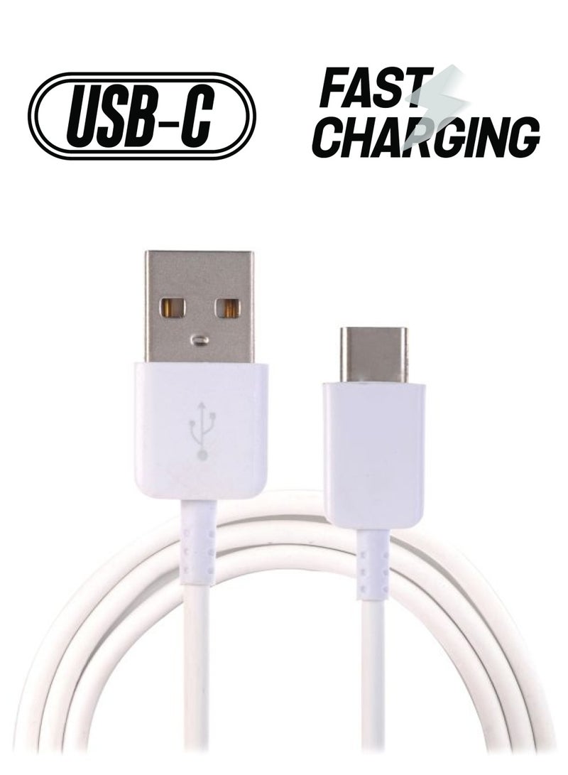 LW Type-C Data Sync Charging Cable White - Image 1