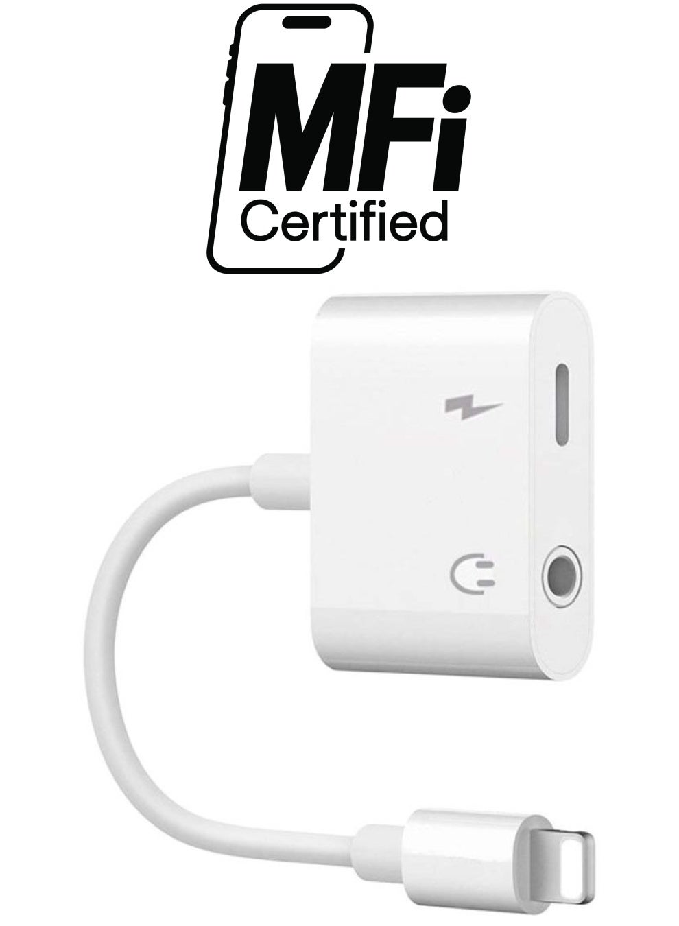 Headphone Splitter Iphone Earphone Adapter For Laptop LW 2-In-1