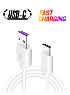 LW USB Data Cable For Huawei Mate 9/9 Pro/P10/P20/P20 Pro White  - Image 1