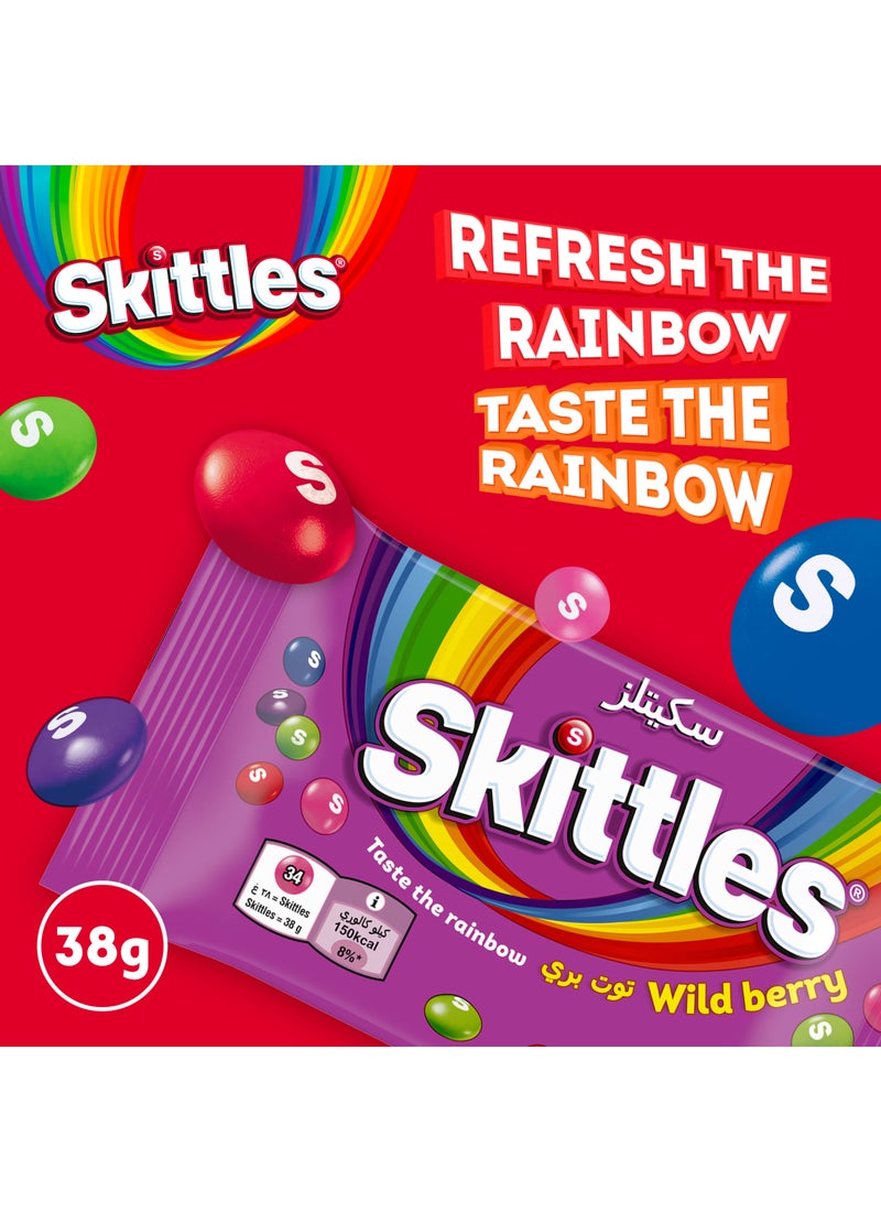 سكيتلس حلوى بنكهة التوت البري 38جرام - Image 3