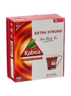 Rabea tea Extra Strong Tea, 100 Tea Bags 