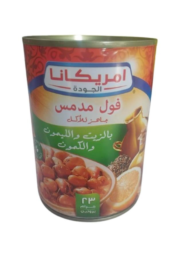 أمريكانا فول مدمس بالليمون والكمون 400جرام