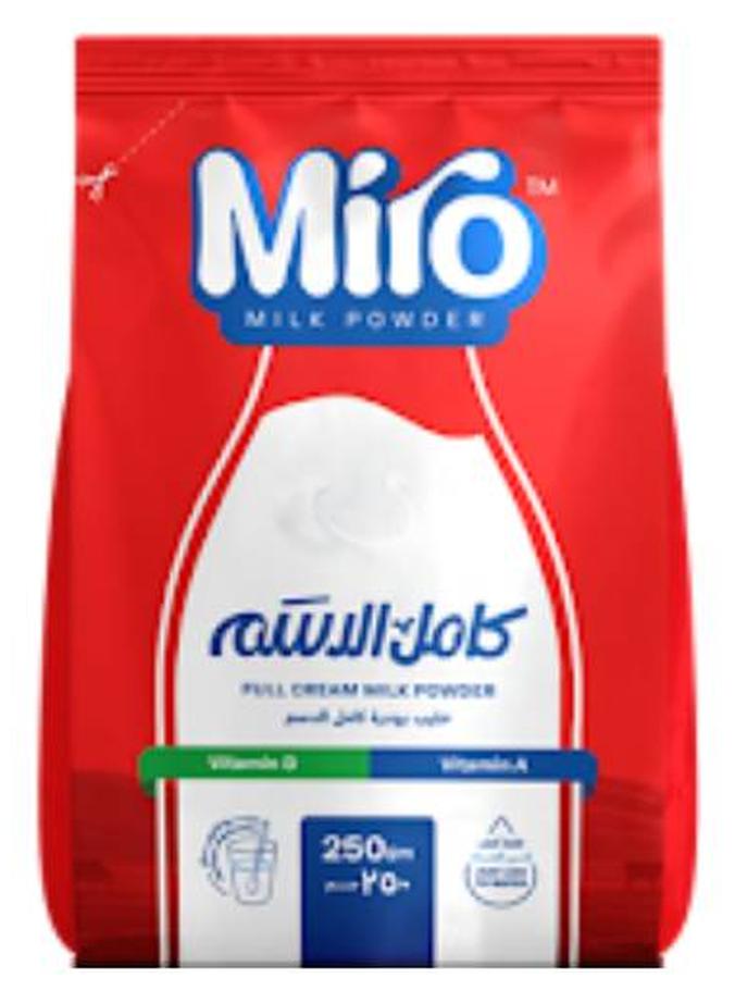 Miro Full Cream Milk Powder 250grams