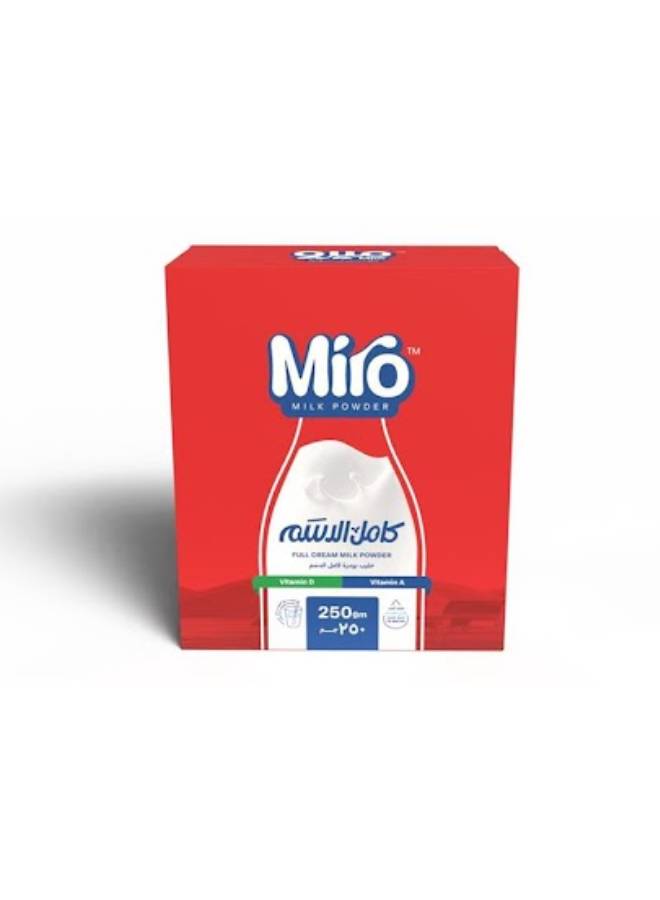 Miro Full Cream Milk Powder 250grams