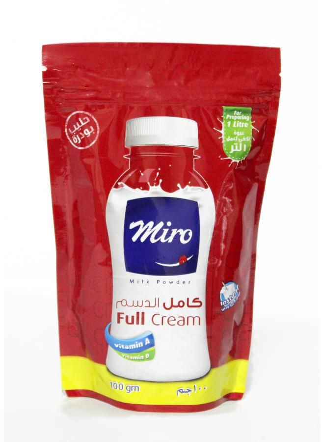 ميرو حليب مجفف كامل الدسم 100جرام 