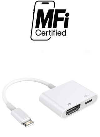 Lightning To HDMI Adapter For Apple iPhone/iPad White - pnsku/N28857927A/45/_/1738232930/f28f3430-4e7f-44af-a719-b164f65538ca
