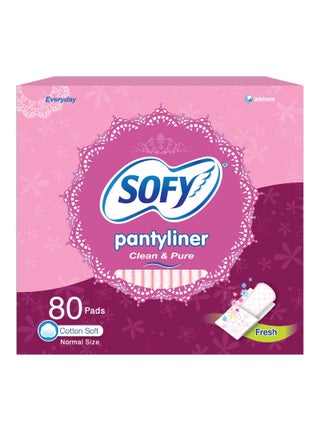 Clean & Pure Pantyliner, 58+22 Pads Multicolor - pnsku/N28868412A/45/_/1751354942/06ccbf4e-552a-427e-9613-ac1773258e20