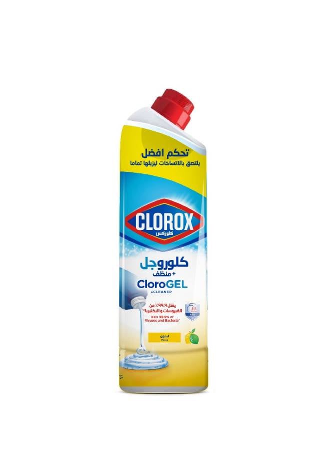 Clorox Gel Thick Bleach + Cleaner Citrus Purity 750ml