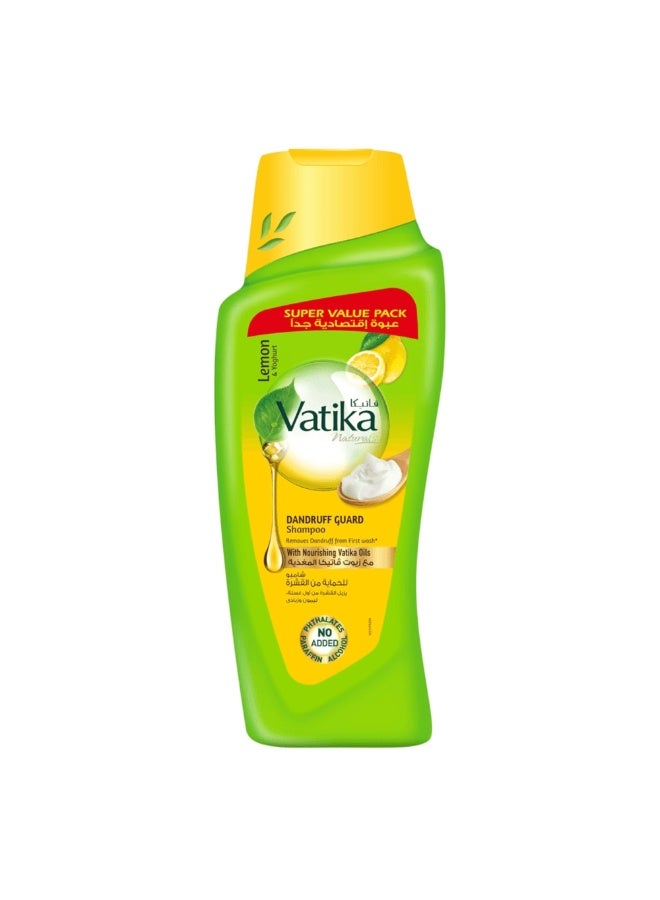 Dandruff Guard Shampoo ,with Lemon & Yogurt & Mint ,700 ml - pnsku/N28904081A/45/_/1734582096/48a35175-b11f-495d-b15e-2e3117205f21