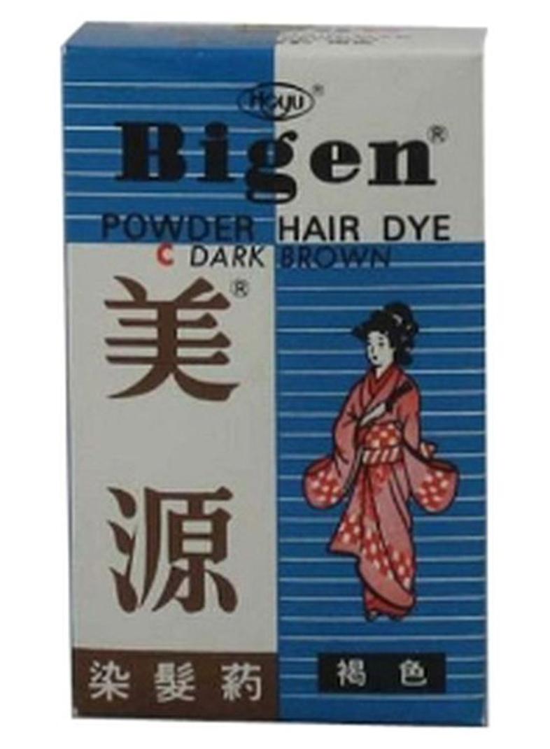 Bigen Powder Hair Dye Dark Brown 6grams