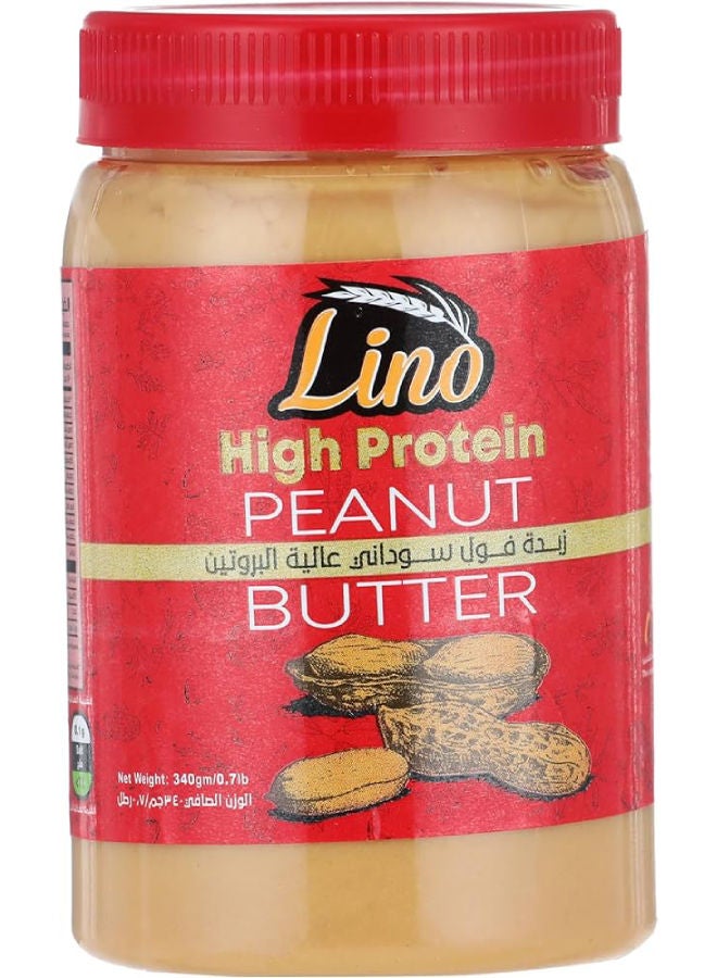 Lino - High Protein Peanut Butter 340grams - Image 1