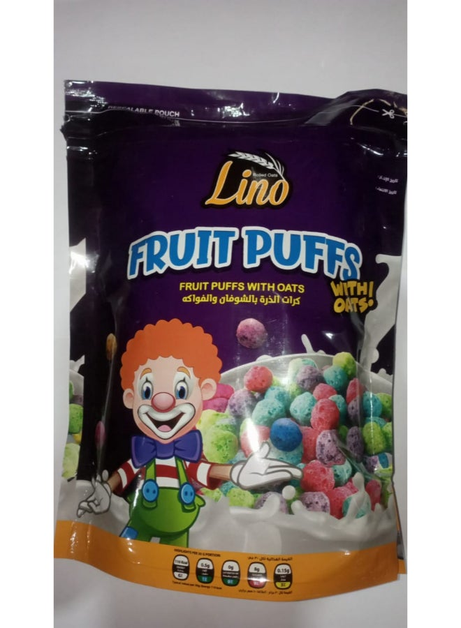 Lino Fruit Puffs Breakfast Cereals With Oats 250grams 