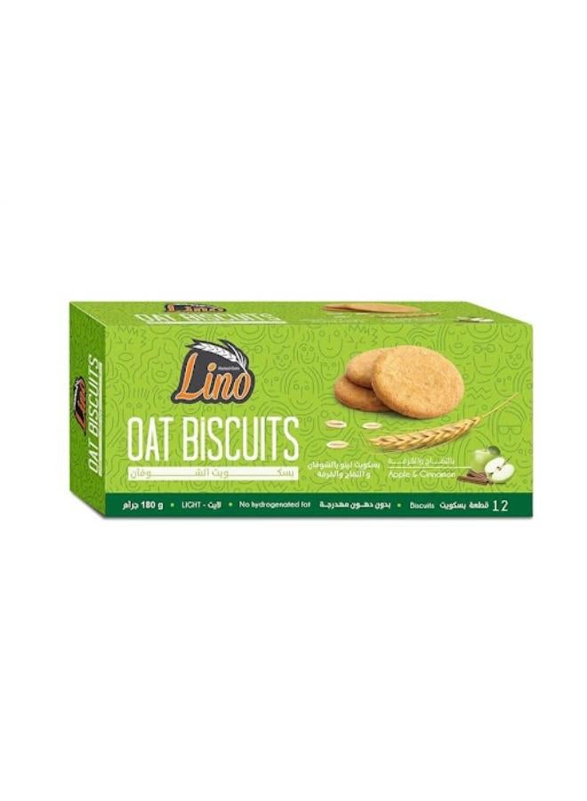Oat Biscuits - Apple And Cinnamon 180grams