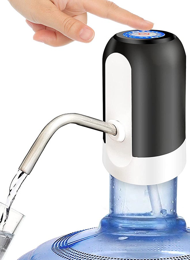 USB Charging Electric Pumping Automatic Water Dispenser Black/White/Silver Black/White/Silver - Image 2