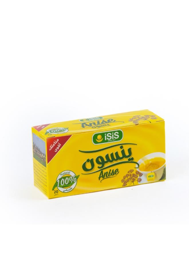 إيزيس عبوة يانسون مكونة من 20 كيساً - Image 1