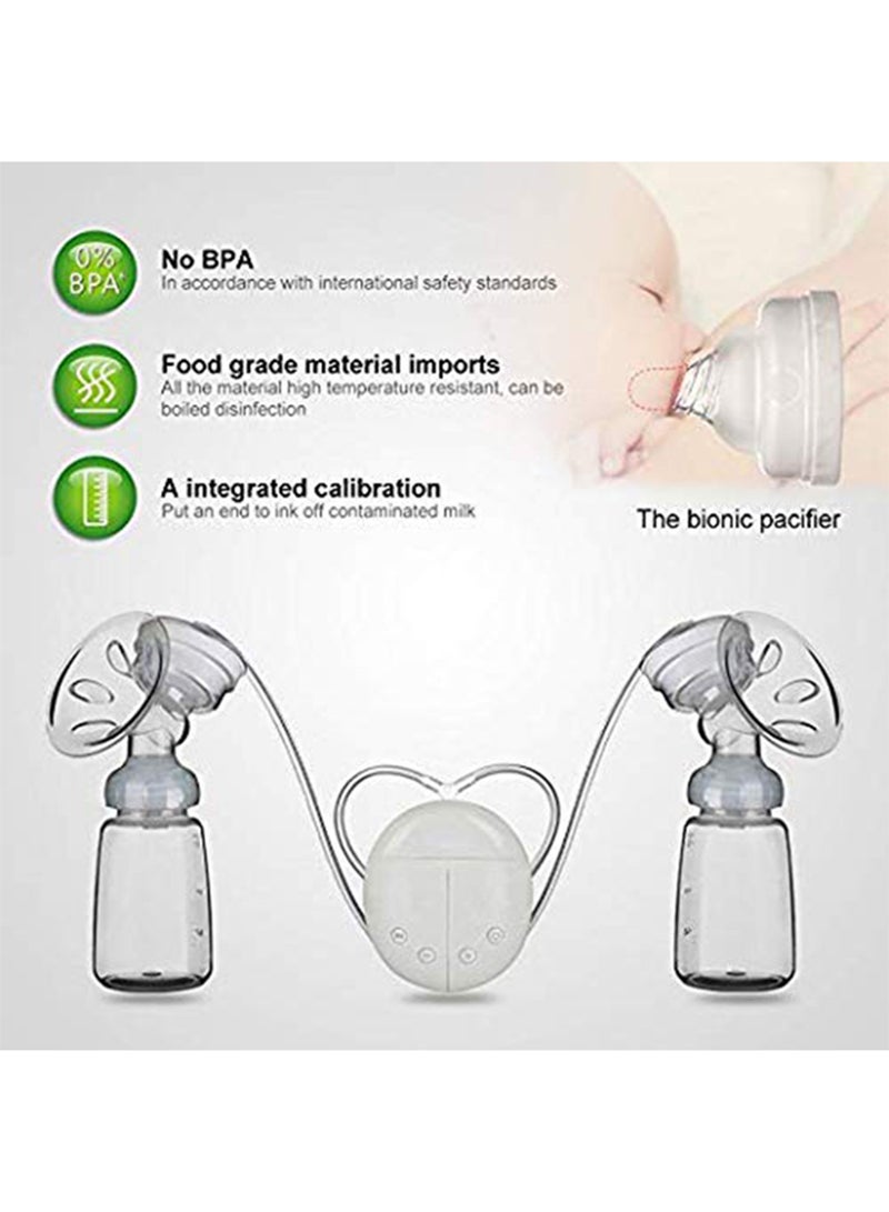 DEAREVERY - Pack Of 2 Superior Wearable Hands Free Electric Painless Automatic Breastfeeding Breast Pump - Image 1
