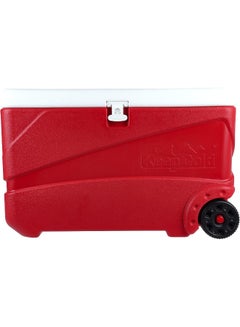 Cosmoplast Keepcold Deluxe Icebox With Wheels Red 84.0Liters  - Image 2