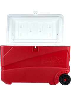 Cosmoplast Keepcold Deluxe Icebox With Wheels Red 84.0Liters  - Image 3