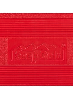 Cosmoplast Keep Cold Plastic Cooler Icebox Deluxe 60 Liters Red 68Liters  - Image 5