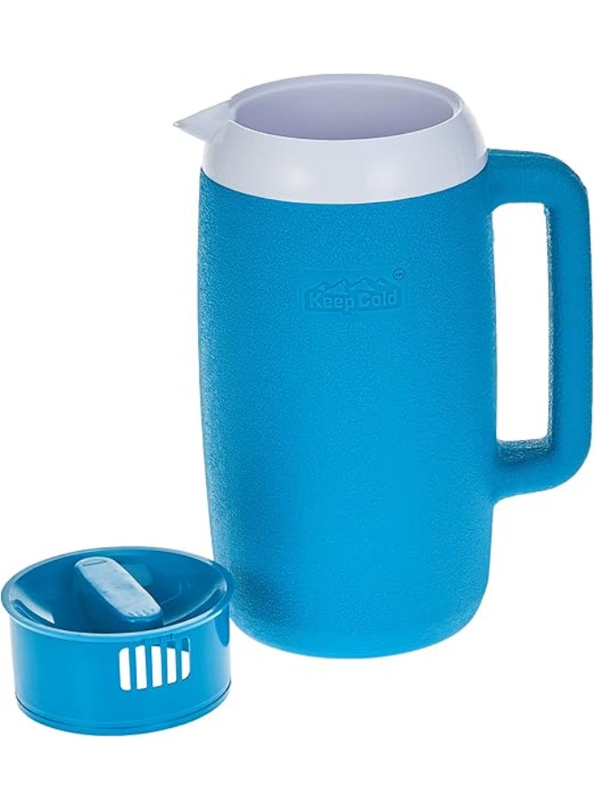 Cosmoplast - 1.5L Insulated Water Jug Blue - Image 1