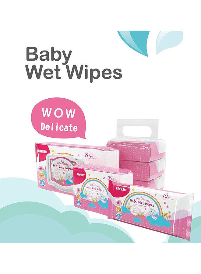 FARLIN - Pack Of 2 Anti Rash Wet Wipes Bag Thickest For Soft And Gentle Clean - Image 1