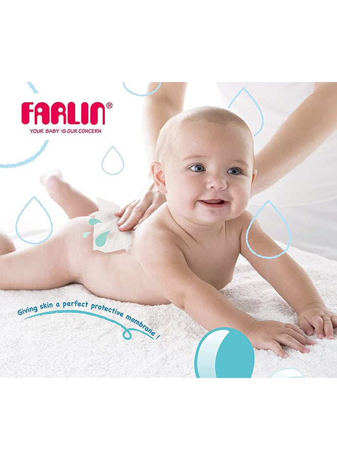 FARLIN - Pack Of 2 Anti Rash Wet Wipes Bag Thickest For Soft And Gentle Clean - Image 1
