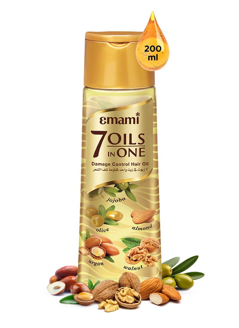 إمامي زيت للشعر 7 في 1 200ملليلتر - Image 1