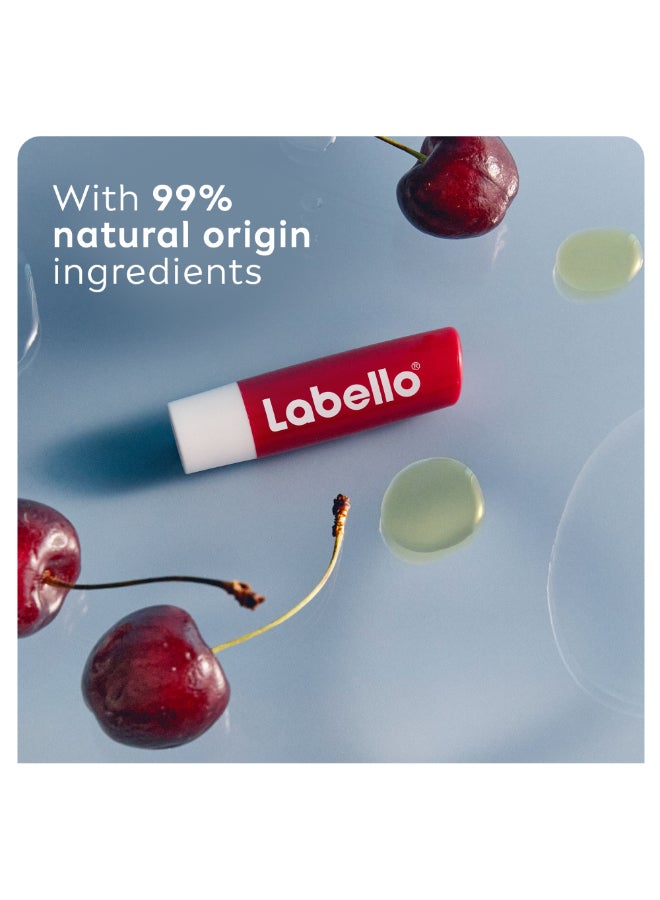 LABELLO Lip Care, Moisturizing Lip Balm, Cherry Shine, 4.8g - Image 3