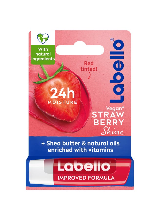 Labello - Strawberry Shine Lip Care 4.8grams - Image 1