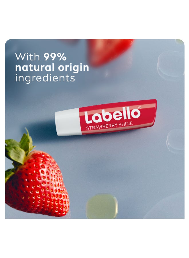 Labello - Strawberry Shine Lip Care 4.8grams - Image 1