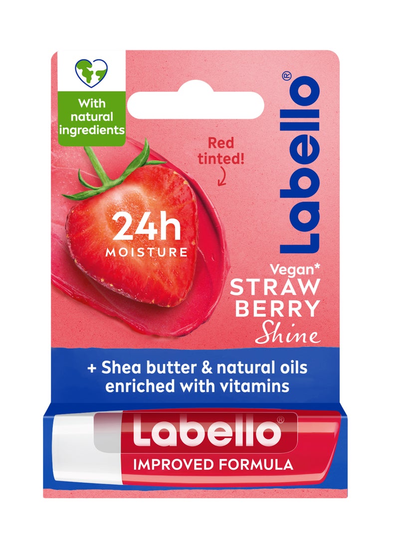 Labello Strawberry Shine Lip Care 4.8grams - Image 1
