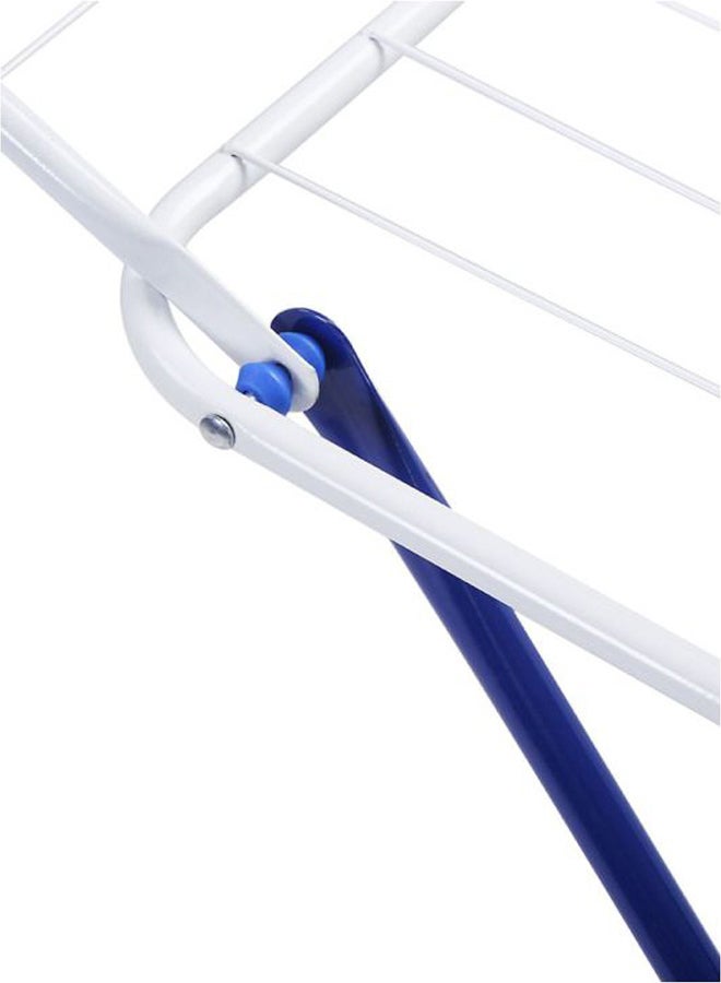 Royalford Cloth Dryer 15.5M Drying Space Multicolor Silver/Blue 105x105x90cm - Image 2