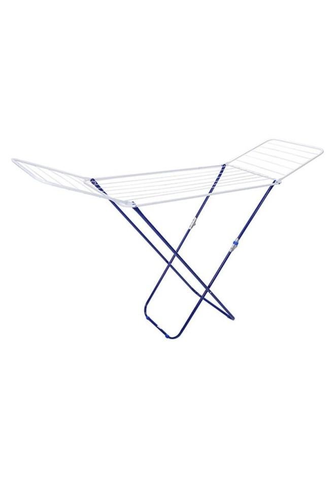 رويال فورد حامل تجفيف ملابس من المعدن بألوان متنوعة فضي / أزرق 105x105x90سم - Image 1