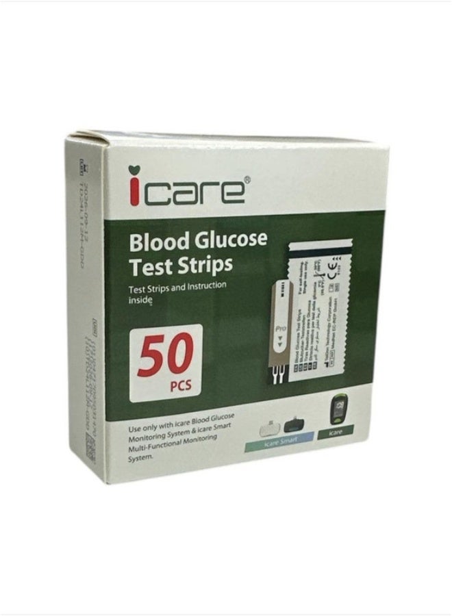 iCare 50-Piece Blood Glucose Monitor Strips - Image 2