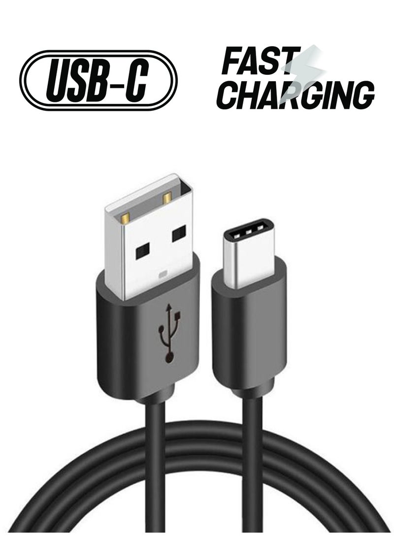 كابل باور لاين+ من USB-C إلى USB 3.0 أسود - Image 1