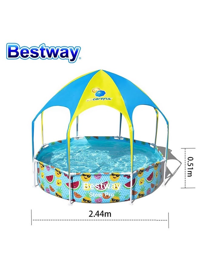 Bestway Steel Pro Ground Pool 2.44m x 51cm  - Image 4