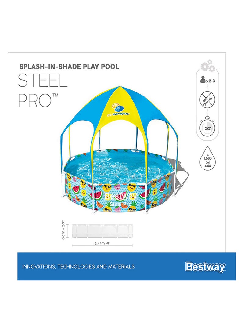 Bestway - Steel Pro Ground Pool 2.44m x 51cm - Image 1