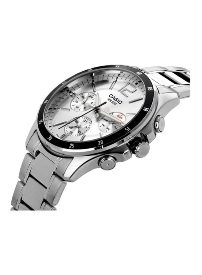 CASIO Men's Enticer Water Resistant Analog Watch MTP-1374D-7AVDF - Image 3