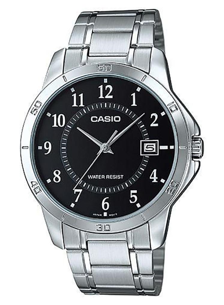CASIO Men's Men's Stainless Steel Analog Watch MTP-V004D-1B - 41.5 mm - Image 1