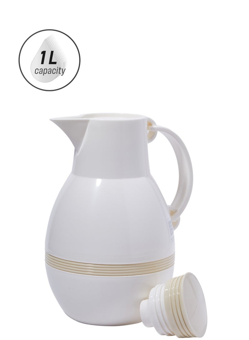 BASURRAH Vacuum Flask White - Image 1