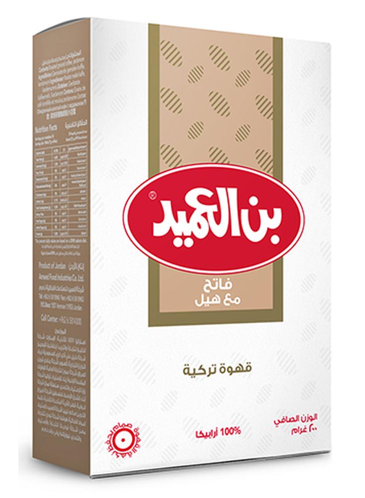 العميد قهوة خفيفة بنكهة الحبهان 200جرام - Image 1