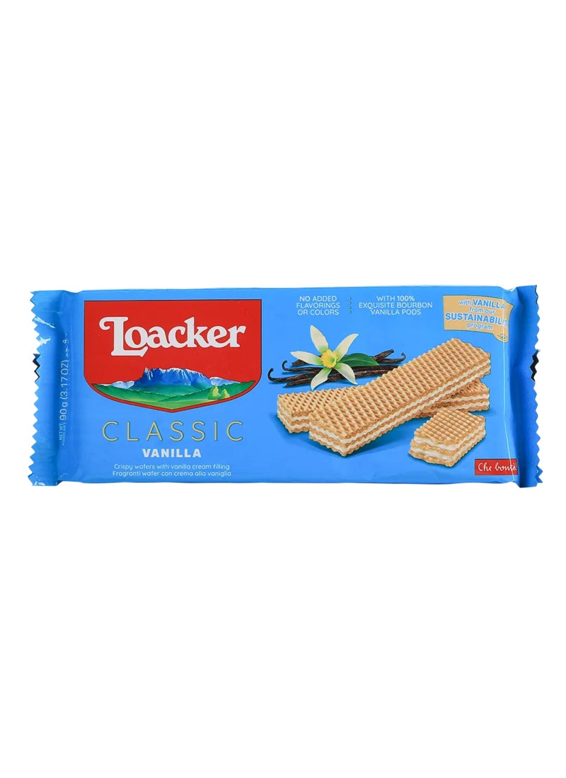Loacker Wafer Vanille 90grams
