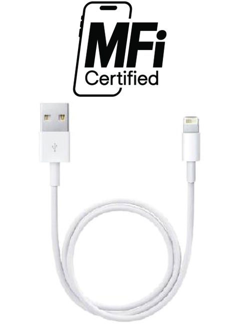 USB Cable For Apple iPhone 5/5S/5C/6/6Plus White